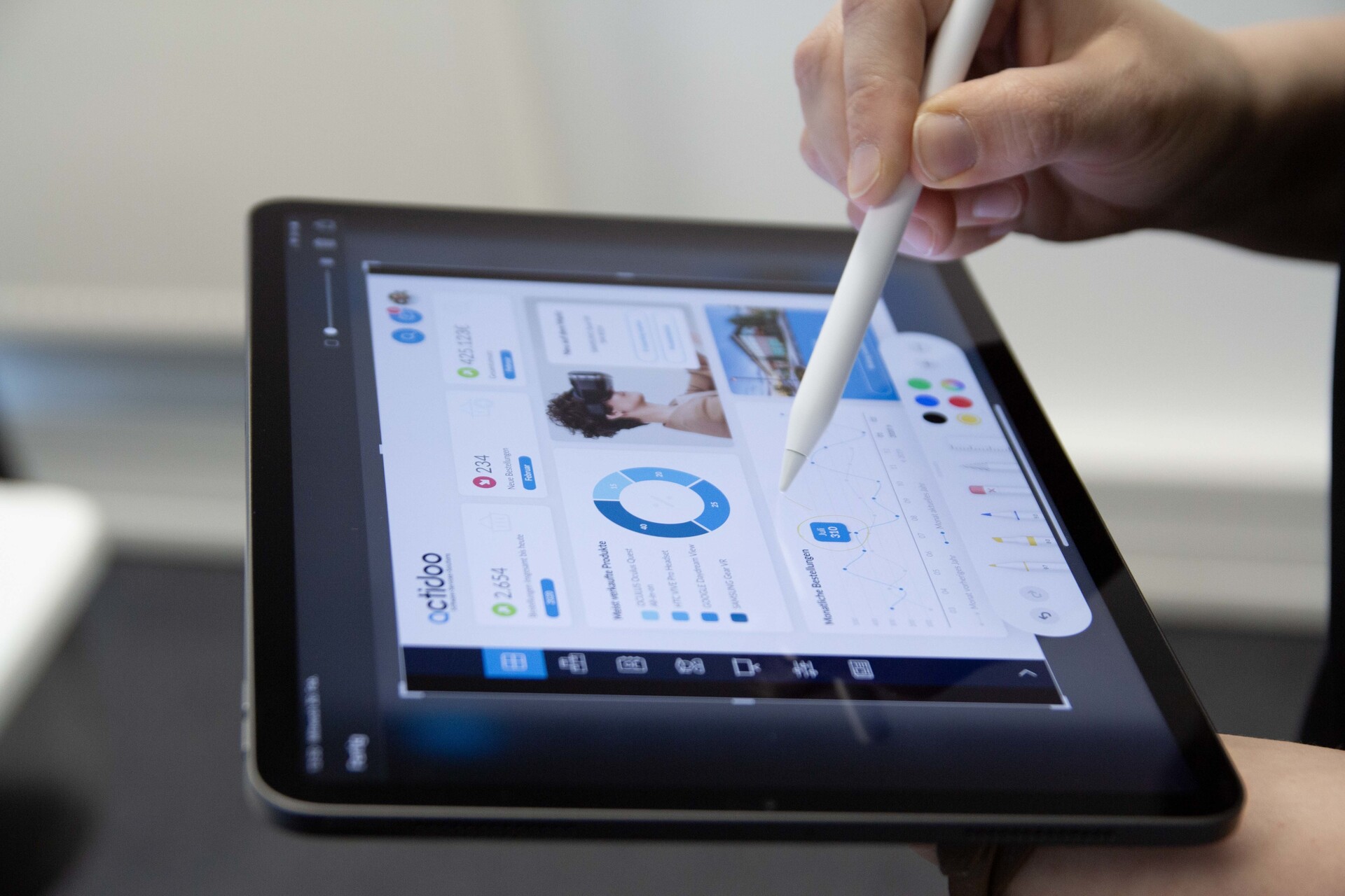 Beispiel Prototyping mit Tablet